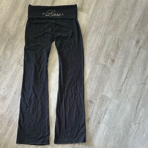 Victoria's Secret Black Flare Leggings